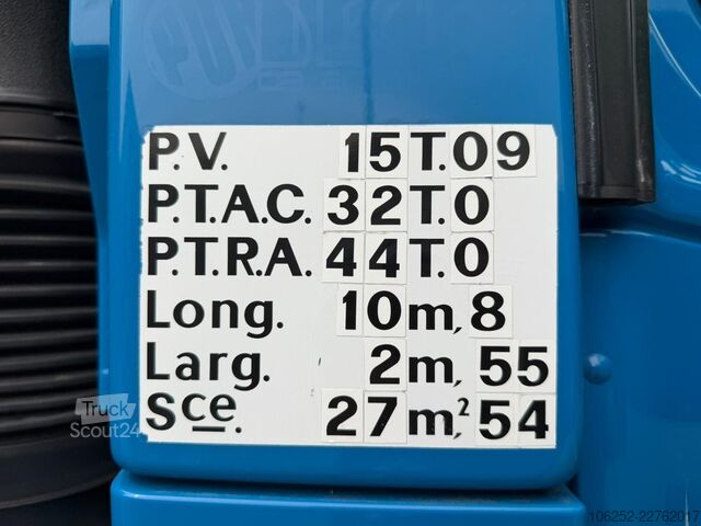 Piattaforma di carico Mercedes-Benz AROCS 3240 8x4 + CRANE HIAB 166 E-5 - ROTATOR 5...