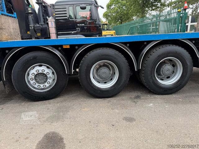 Piattaforma di carico Mercedes-Benz AROCS 3240 8x4 + CRANE HIAB 166 E-5 - ROTATOR 5...