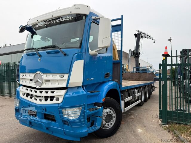 Autogru Mercedes-Benz AROCS 3240 8x4 + CRANE HIAB 166 E-5 - ROTATOR 5...