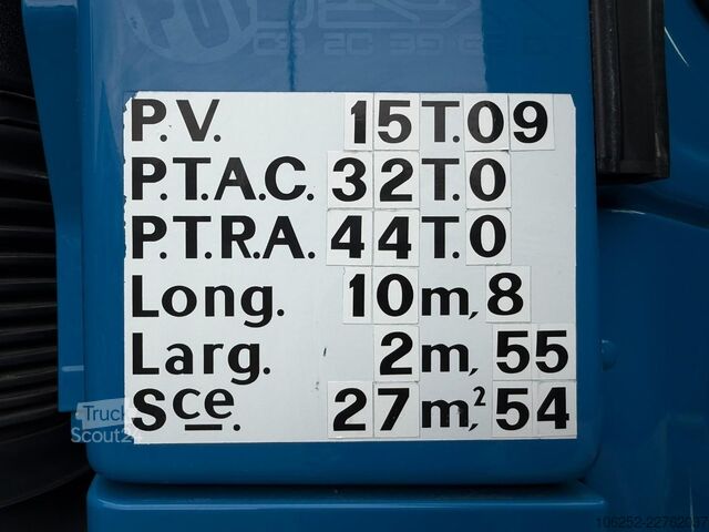 Autogru Mercedes-Benz AROCS 3240 8x4 + CRANE HIAB 166 E-5 - ROTATOR 5...