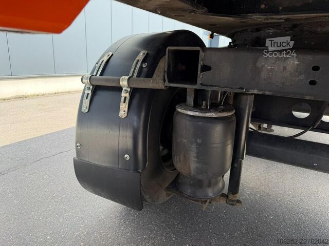 Rimorchio della piattaforma Turbo's Hoet SC33AA KRAANOPLEGGER / STENEN TRAILER / AUFLIEG...