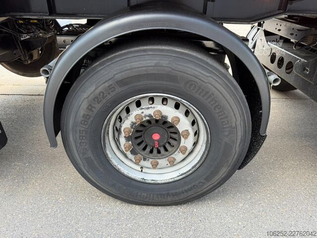 Rimorchio della piattaforma Turbo's Hoet SC33AA KRAANOPLEGGER / STENEN TRAILER / AUFLIEG...