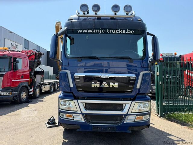 Dépanneuse MAN TGS 35.480 8X4 + (29m!) CRANE FASSI F360 (6x) +...