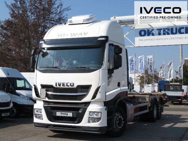 Камион със сменяема надстройка IVECO Stralis AS260S42Y/FP-CM BDF, Intarder Klima