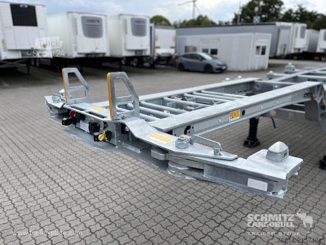 Félpótkocsi Schmitz Cargobull Containerfahrgestell Standard