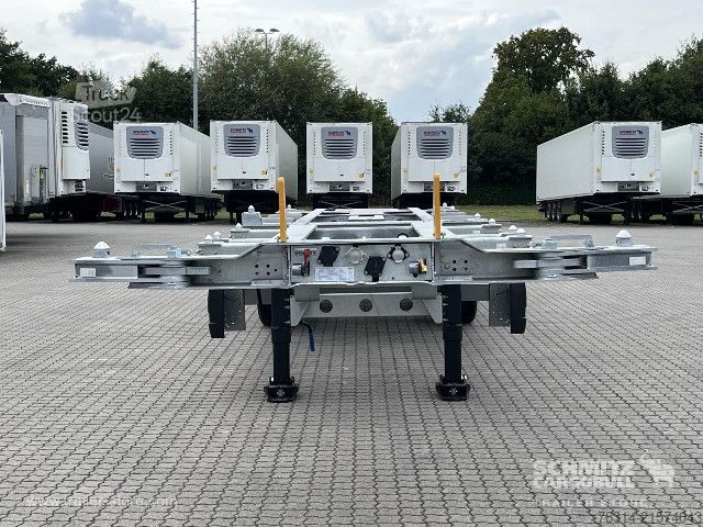 Félpótkocsi Schmitz Cargobull Containerfahrgestell Standard
