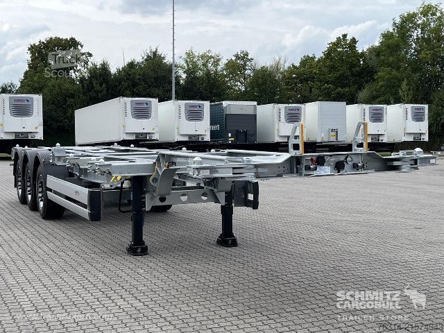 Félpótkocsi Schmitz Cargobull Containerfahrgestell Standard