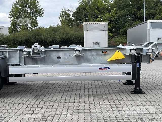 Félpótkocsi Schmitz Cargobull Containerfahrgestell Standard