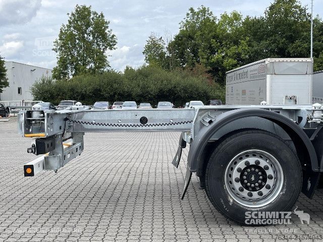 Félpótkocsi Schmitz Cargobull Containerfahrgestell Standard