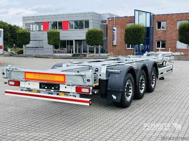 Félpótkocsi Schmitz Cargobull Containerfahrgestell Standard