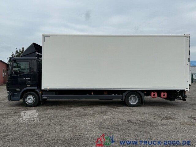 Camion caisson MAN TGL 12.250 Koffer 7.20m Ladebordwand1.5t. 1.Hand
