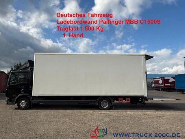 LKW mit Kofferaufbau MAN TGL 12.250 Koffer 7.20m Ladebordwand1.5t. 1.Hand