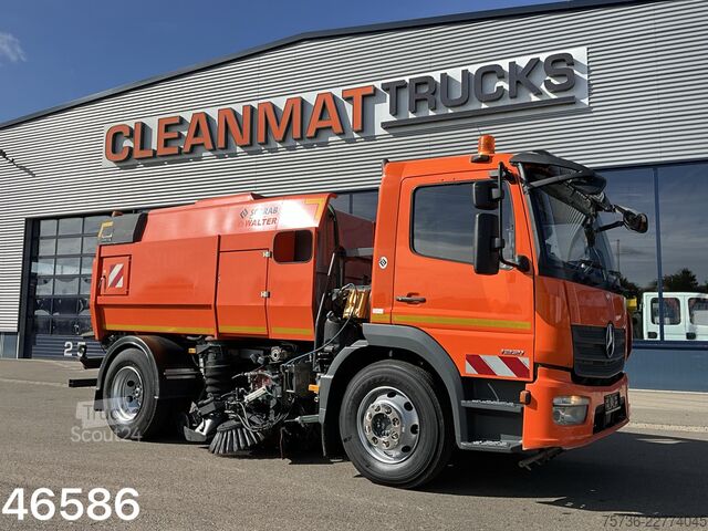подметальная машина Mercedes-Benz Atego 1321 Euro 6 Scarab Merlin Links en rechts...