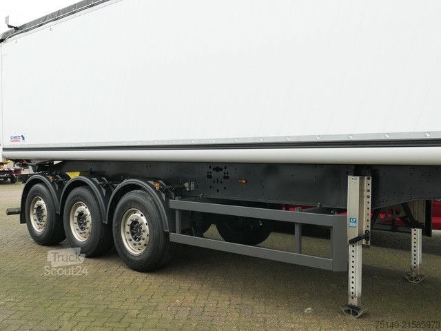 Semirimorchio ribaltabile SCHMITZ CARGOBULL SKI 24 SL 9.6, Alu, 50m³, Alu-Felgen, Pendel