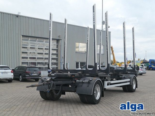 Log trailer PAVIC HTA 20, Alu-Felge, verstellbare Rungen, SAF, TOP