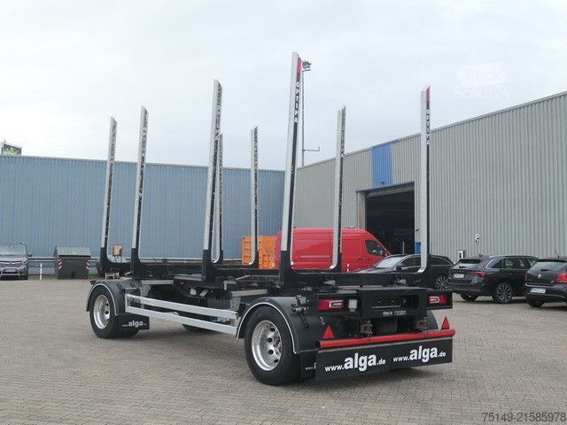 Log trailer PAVIC HTA 20, Alu-Felge, verstellbare Rungen, SAF, TOP