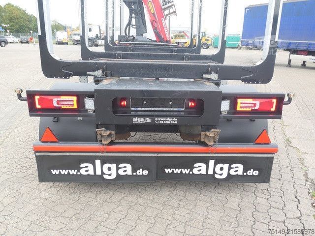 Log trailer PAVIC HTA 20, Alu-Felge, verstellbare Rungen, SAF, TOP