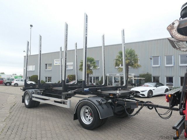Log trailer PAVIC HTA 20, Alu-Felge, verstellbare Rungen, SAF, TOP