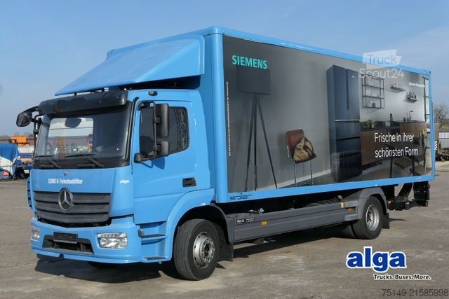 Škatlasti tovornjak MERCEDES-BENZ 1224 L Atego 4x2, LBW, AHK, Luft., 7.200mm lang