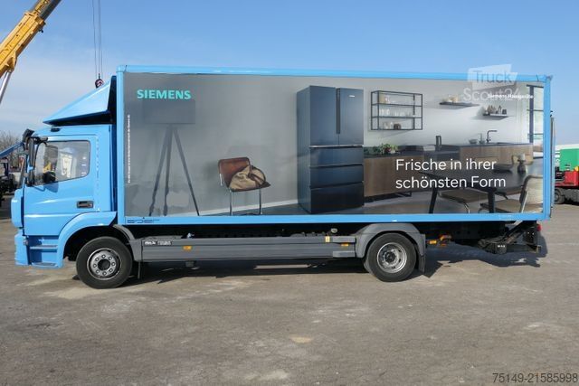 Škatlasti tovornjak MERCEDES-BENZ 1224 L Atego 4x2, LBW, AHK, Luft., 7.200mm lang