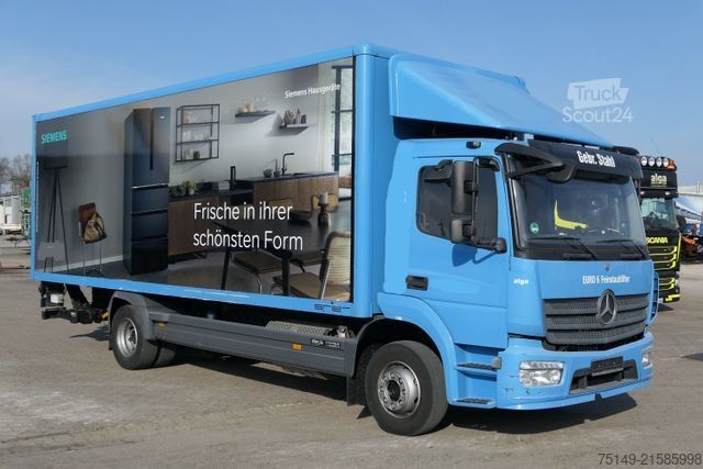 Škatlasti tovornjak MERCEDES-BENZ 1224 L Atego 4x2, LBW, AHK, Luft., 7.200mm lang