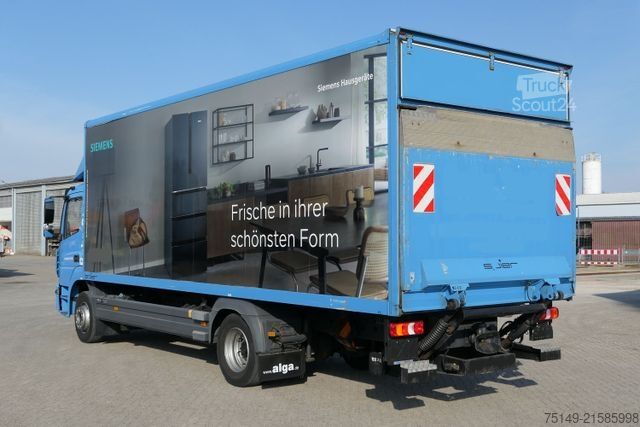 Škatlasti tovornjak MERCEDES-BENZ 1224 L Atego 4x2, LBW, AHK, Luft., 7.200mm lang