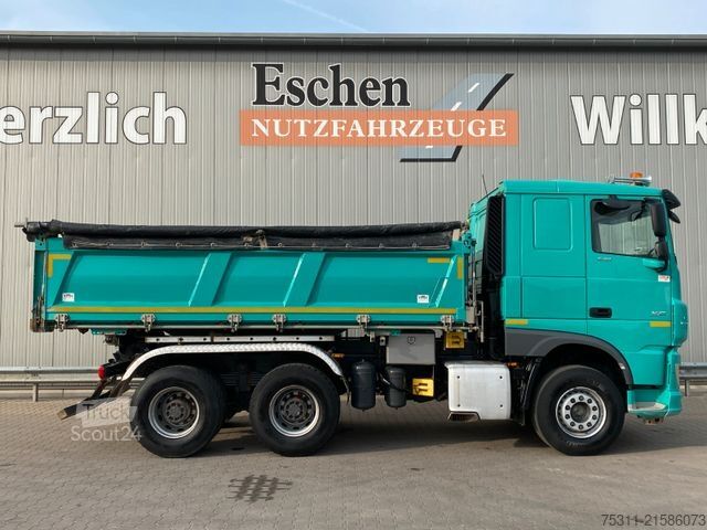 Трехсторонний самосвал DAF XF 530 6x4*Retarder*60Tonnen*Bordmatik*Manuell