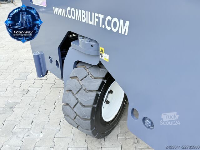 Keturs kryptimis krautuvas Combilift C5000XL GAS DUPLEX 4500MM POSITIONER