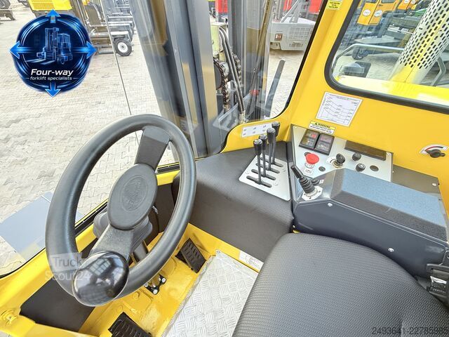Keturs kryptimis krautuvas Combilift C5000XL GAS DUPLEX 4500MM POSITIONER