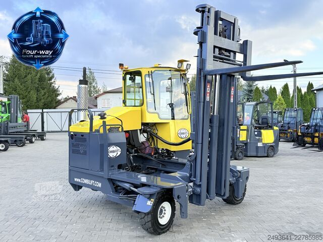 Keturs kryptimis krautuvas Combilift C5000XL GAS DUPLEX 4500MM POSITIONER