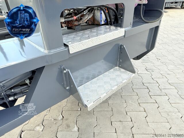Keturs kryptimis krautuvas Combilift C5000XL GAS DUPLEX 4500MM POSITIONER