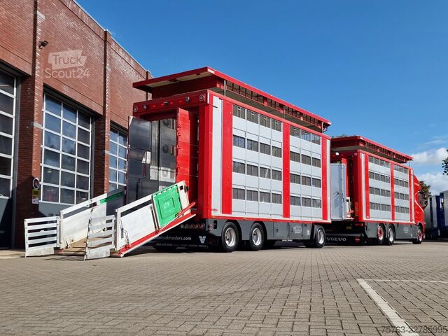 Viehtransport Volvo FH 13.500 6x2 - Livestock 4 deck Finkl + Finkl ...