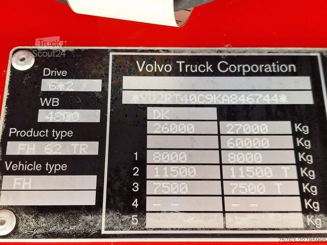 Viehtransport Volvo FH 13.500 6x2 - Livestock 4 deck Finkl + Finkl ...