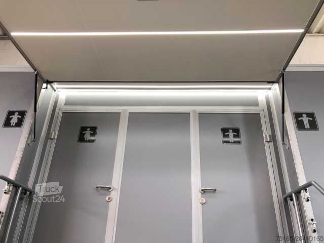 Anhänger Rosemeier VE 3 Damen, 1 Herren, 4 Urinale Toilettenanhänger