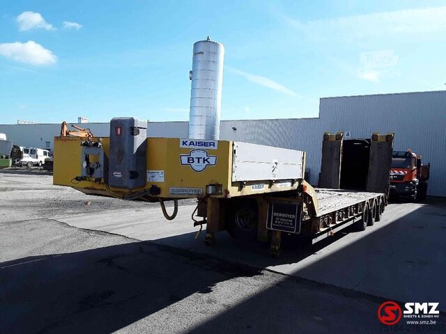 Low loader Robuste Kaiser Oplegger lames steel