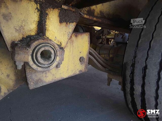 Low loader Robuste Kaiser Oplegger lames steel