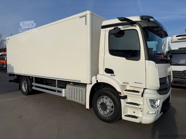 Box truck MERCEDES-BENZ ACTROS 1830 L Koffer 7 m LBW 2.000 kg*LASI VDI