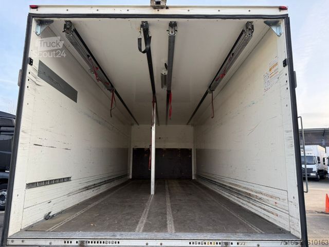 Box truck MERCEDES-BENZ ACTROS 1830 L Koffer 7 m LBW 2.000 kg*LASI VDI