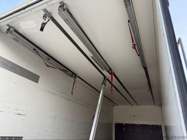 Box truck MERCEDES-BENZ ACTROS 1830 L Koffer 7 m LBW 2.000 kg*LASI VDI