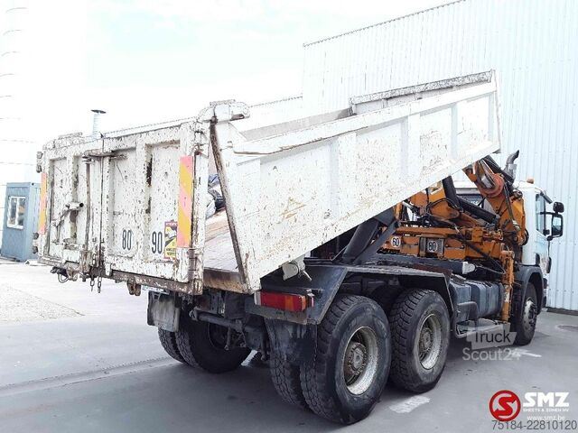 Basculantă cu macara Scania 124 360 155000 kml TOP