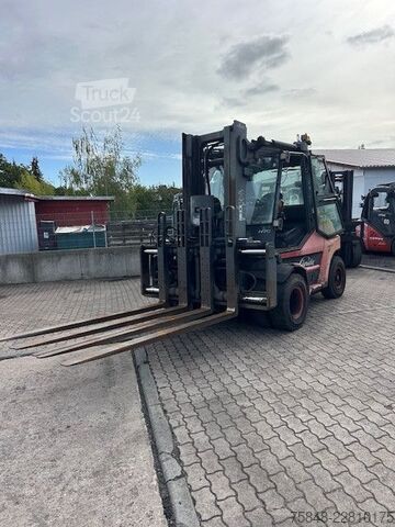 Viljuškar sa prednjim utovarivačem LINDE 13 x Linde H80-H70-H45-H35+Ersatzteilspender