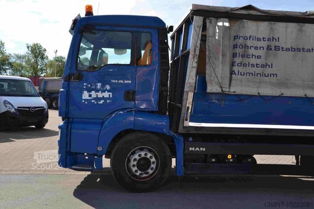 LKW mit Pritsche & Plane MAN TGS 26.320 Pritsche Plane / Unfall / fahrbereit