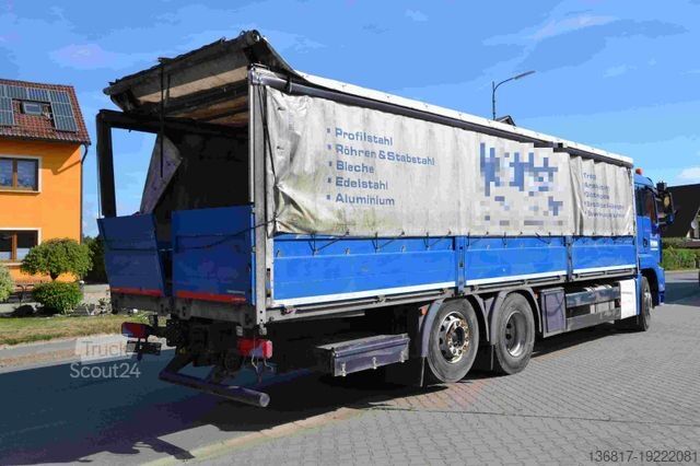 LKW mit Pritsche & Plane MAN TGS 26.320 Pritsche Plane / Unfall / fahrbereit