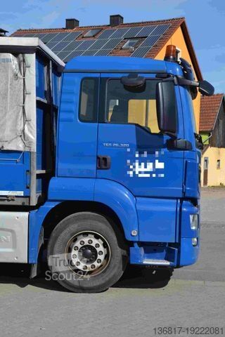 LKW mit Pritsche & Plane MAN TGS 26.320 Pritsche Plane / Unfall / fahrbereit