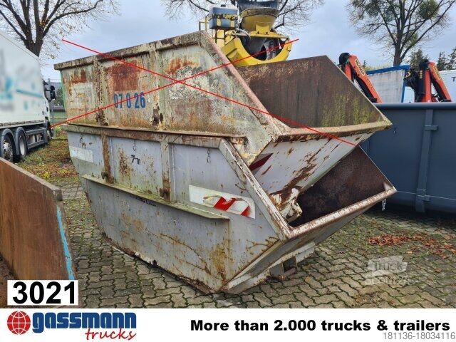 Contenedor de volteo Absetzcontainer ca. 7m³ offen