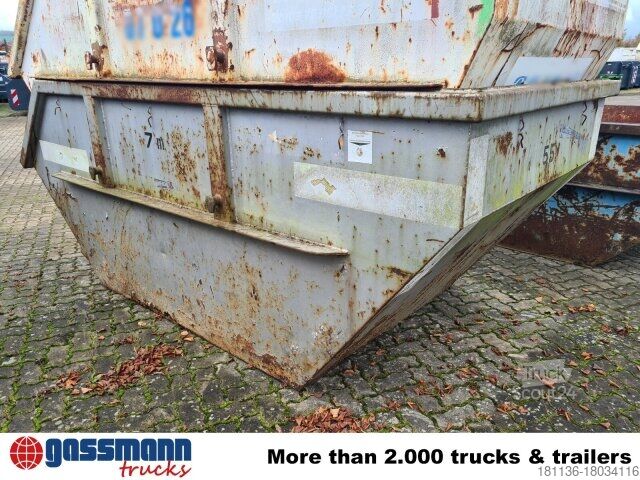 Contenedor de volteo Absetzcontainer ca. 7m³ offen