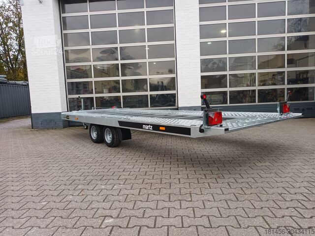 Autotransporter Anhänger trailershop Martz GT kippbar 480 2 3000kg Profi Neu