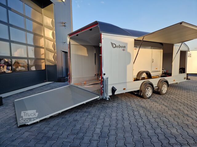 Autotransporter Anhänger Debon C 2000 enclosed car transport brandnew