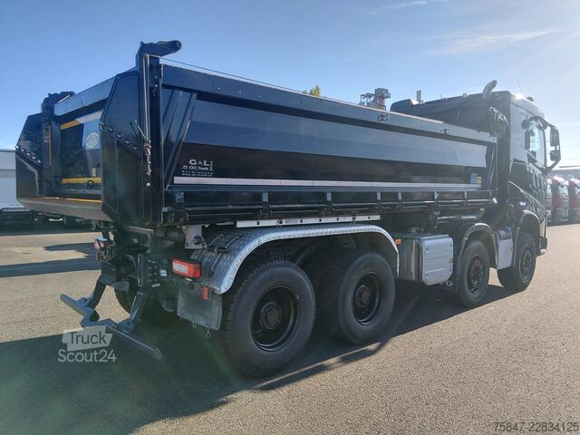 Dreiseitenkipper LKW Volvo FH 500 8x4 Meiller Liftachse A4