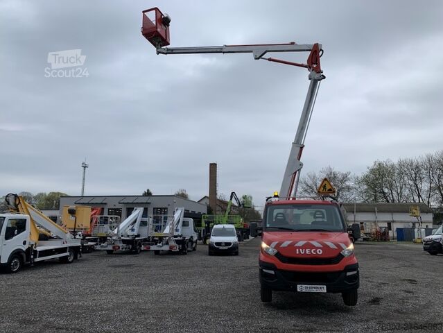 Transporter mit Koffer Iveco Daily Multitel MX170 - 17m - 200 kg